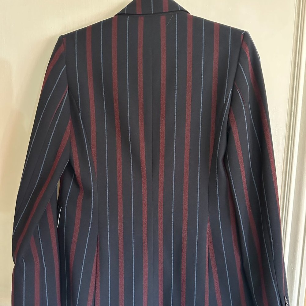 Veronica Beard Carter Striped Dickey Blazer Jacket Sz - Picture 5 of 13